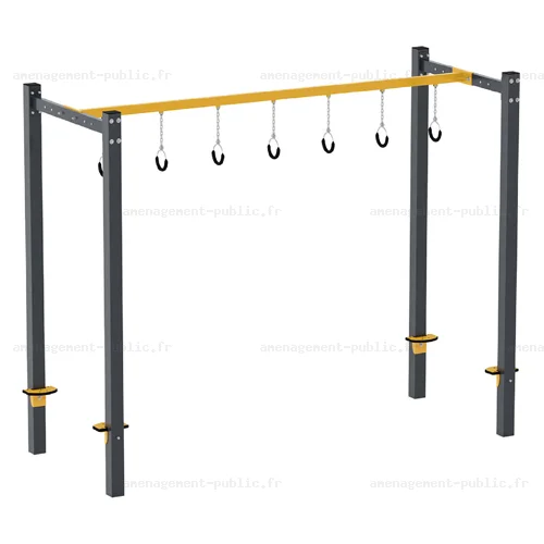 Parcours Ninja Agrès Workout 6